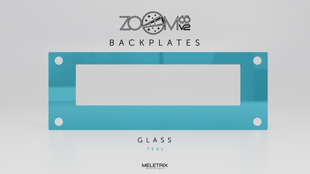 Backplate - Gradient Teal (Glass Mirror)