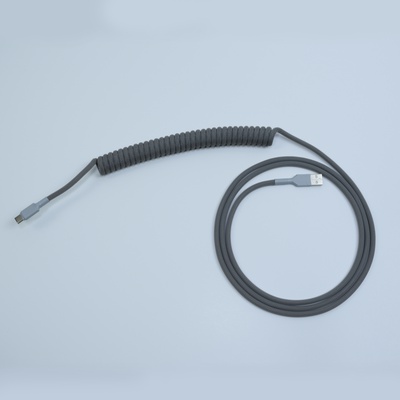 Gray / Gray Techflex / Light Gray Heatshrink 1m USB C