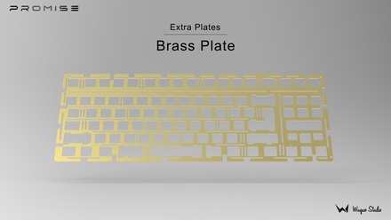 Promise87 Extra Plate - Brass