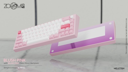 Zoom65 V2 Blush Pink [E-White weight] [GB]