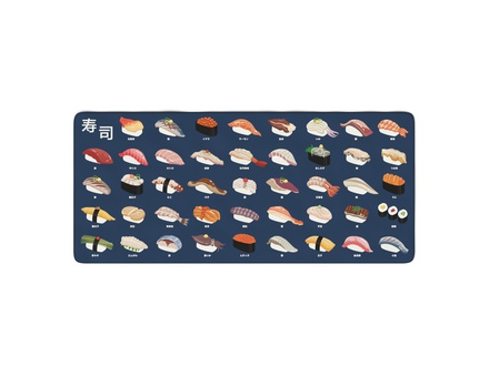 Sushi Deskmat Navy