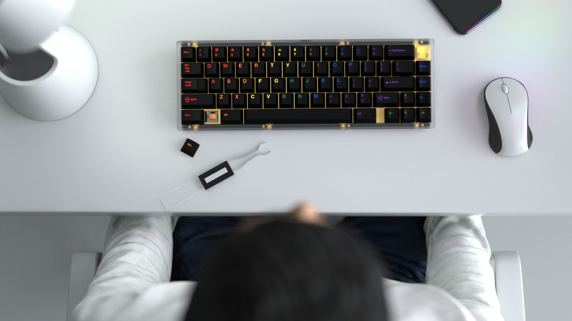 GMK Midnight Rainbow Base kit | mykeyboard.eu