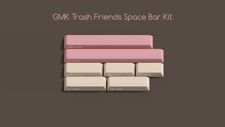 GMK Trash Friends Spacebar Kit