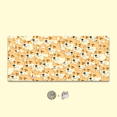 MONOKEI x dogethink Deskmat