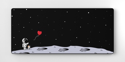 With Love  Cat Deskmat