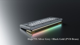 Hope 75 X Premium - Silver Grey-Black Brass Gold