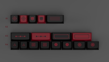 GMK Evil Dolch Novelties kit