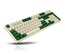 Leopold FC900R White Green PD ANSI MX Red