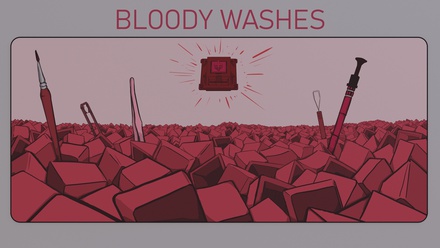 SeaCAPS Bloody Washes Deskmat