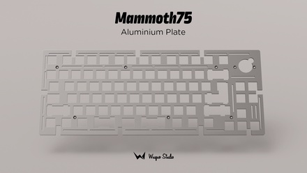 Mammoth75 Alu Plate