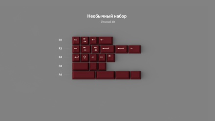 GMK Perestroika unusual kit