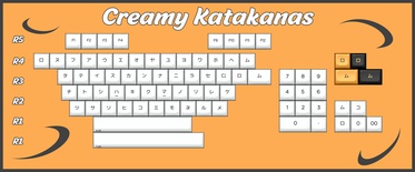 KAT Crusader Creamy Katakana Kit
