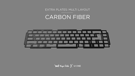 Ginkgo65 Carbon Fiber Plate (Multi Layout)