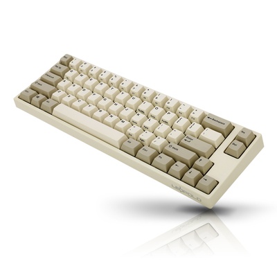 Leopold FC660M PD White 2 Tone ANSI MX Brown