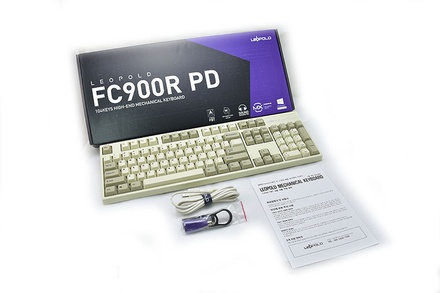 Leopold FC900R PD White ANSI MX Brown