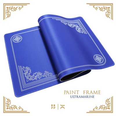 Lazurite Paint Frame - Ultramarine Deskmat