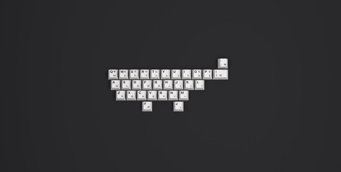 GMK BoW Hangul add-on kit | mykeyboard.eu