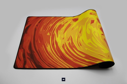 Senkai Deskmats - Water Resistant Fire