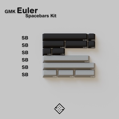 GMK Euler Spacebars [GB]