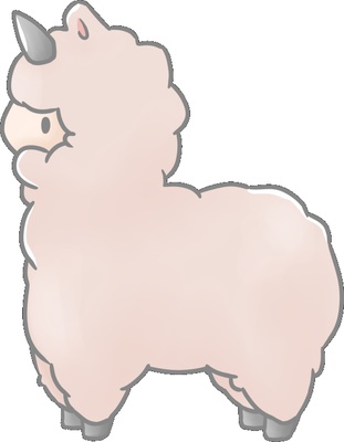 SA Bliss Original Alpacacorn Sticker