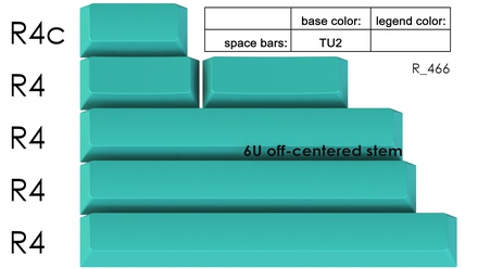 GMK Add-on kit TU2 Spacebars