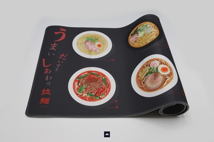 Ramen Dark Grey Deskmat