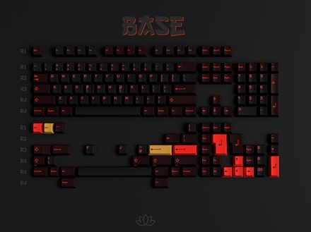 GMK Red Dragon Base Set