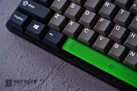 Hotkeys project Terminal Transparent 6.25u Cherry Spacebar