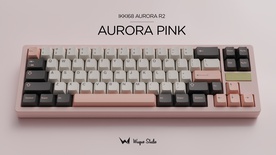 Ikki68 Aurora R2 - Aurora Pink Wired