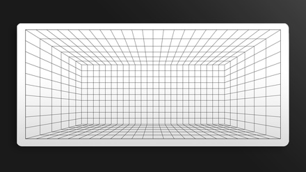 Deep White Deskmat