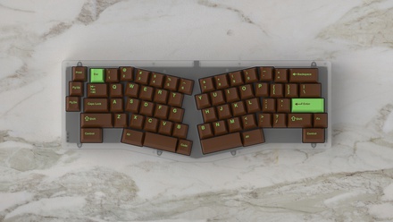 GMK Matcha Mocha Base Set