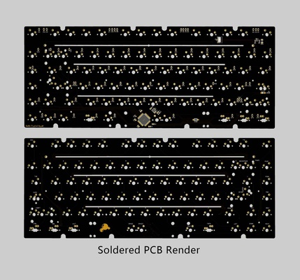 Bubble75 Soldered PCB