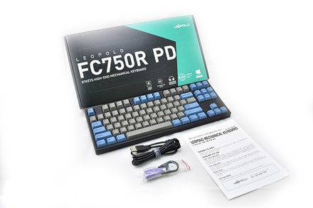 Leopold  FC750R PD Blue Grey ANSI MX Blue