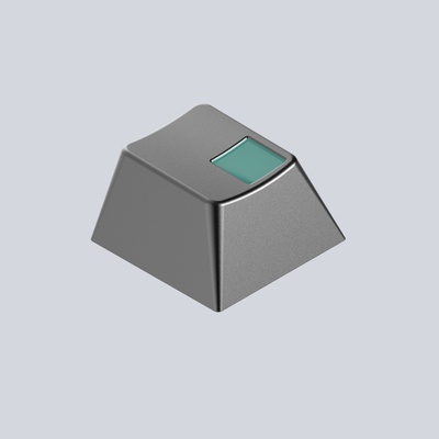 RAMA X Modern Dolch Cyan keycap