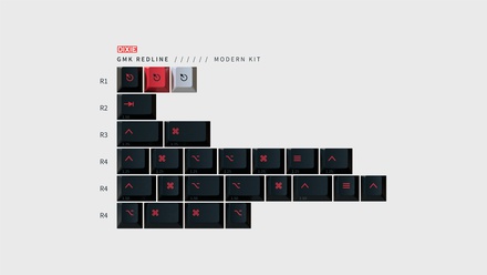 GMK Redline Modern kit