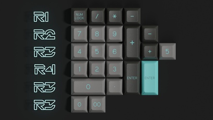 DSS Lightcycle Numpad