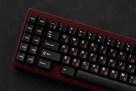 GMK WoB Red Cyrillic Base Kit [Pre-order]