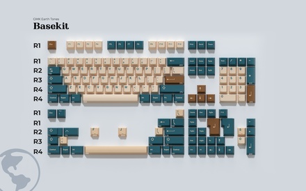 GMK Earth Tones Base Kit [Pre-order]