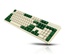 Leopold FC900R White Green PD ANSI MX Blue