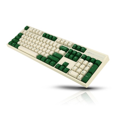 Leopold FC900R White Green PD ANSI MX Red