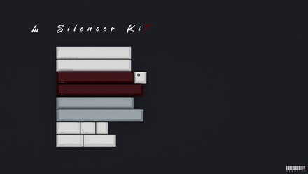 GMK Agent 01 Silencer Kit - Spacebar Kit