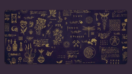 ePBT Witch Deskmat - Spells Purple