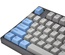 Leopold FC750R OE Blue/Gray ANSI MX Silent Red