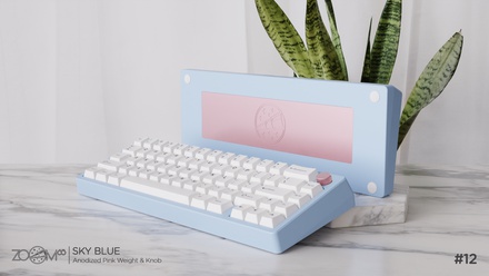 Zoom65 EE R2 [Anodized Pink Knob & Weight] [SEA-shipping]