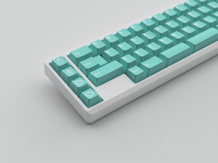 TMOv2 50% keyboard Aluminium e-white