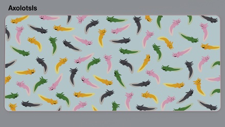 Axolotls Deskmat