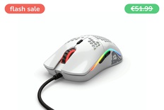 Glorious Model D Wired Mouse Glossy White 69g