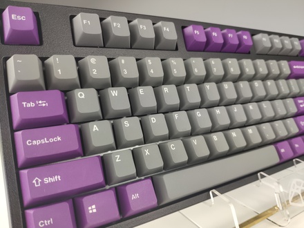 Leopold FC900R PD Purple and grey ANSI MX Brown