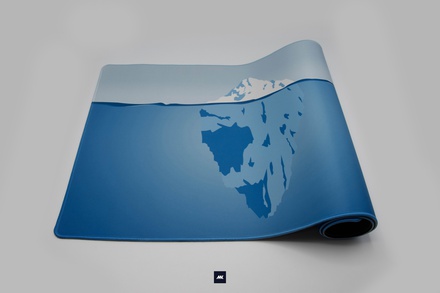 Iceberg Deskmat