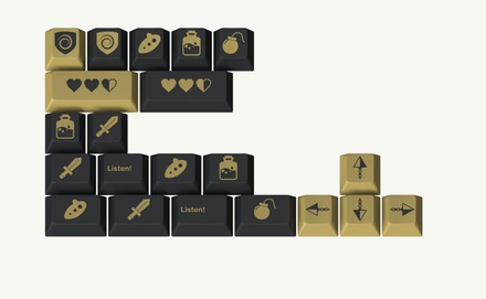 GMK Hero Novelty kit [Extras]